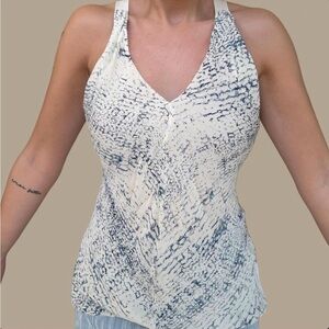 Ramy Brook 100% Silk Open Back Halter Top